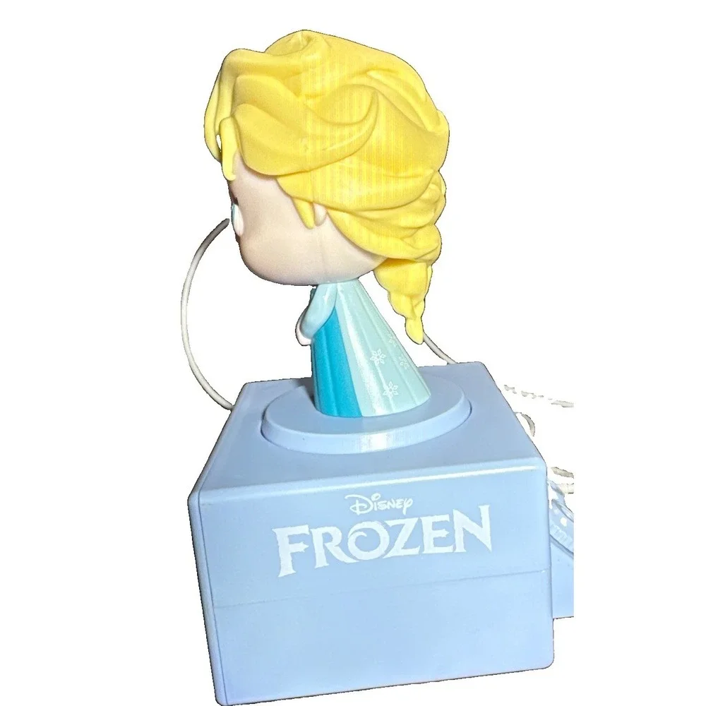 Disney Elsa Frozen Sleep Training Alarm Clock Officially Licensed - USB Powered